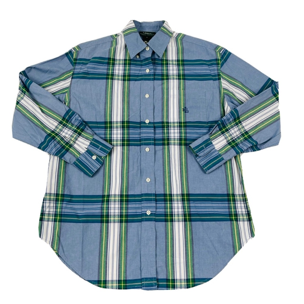 Lauren Ralph Lauren Spell Out Pocket Button Shirt